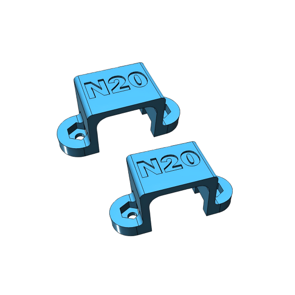 Mounting Brackets for N20 Micro Gear Motors