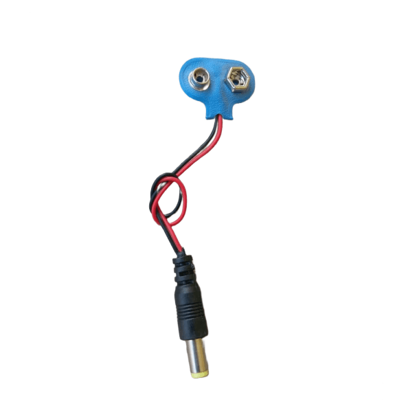 9V Battery Snap Connector with DC Male