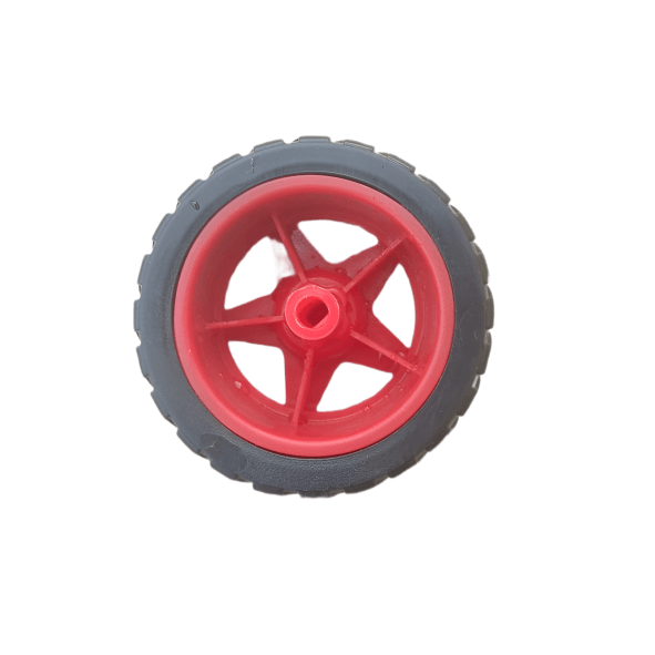 65mm BO Wheel – Red Colour alternate view