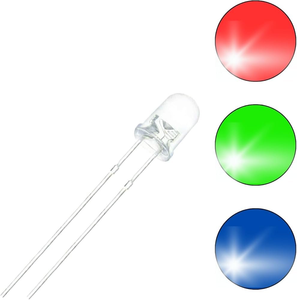 LED 5mm RGB Automatic 