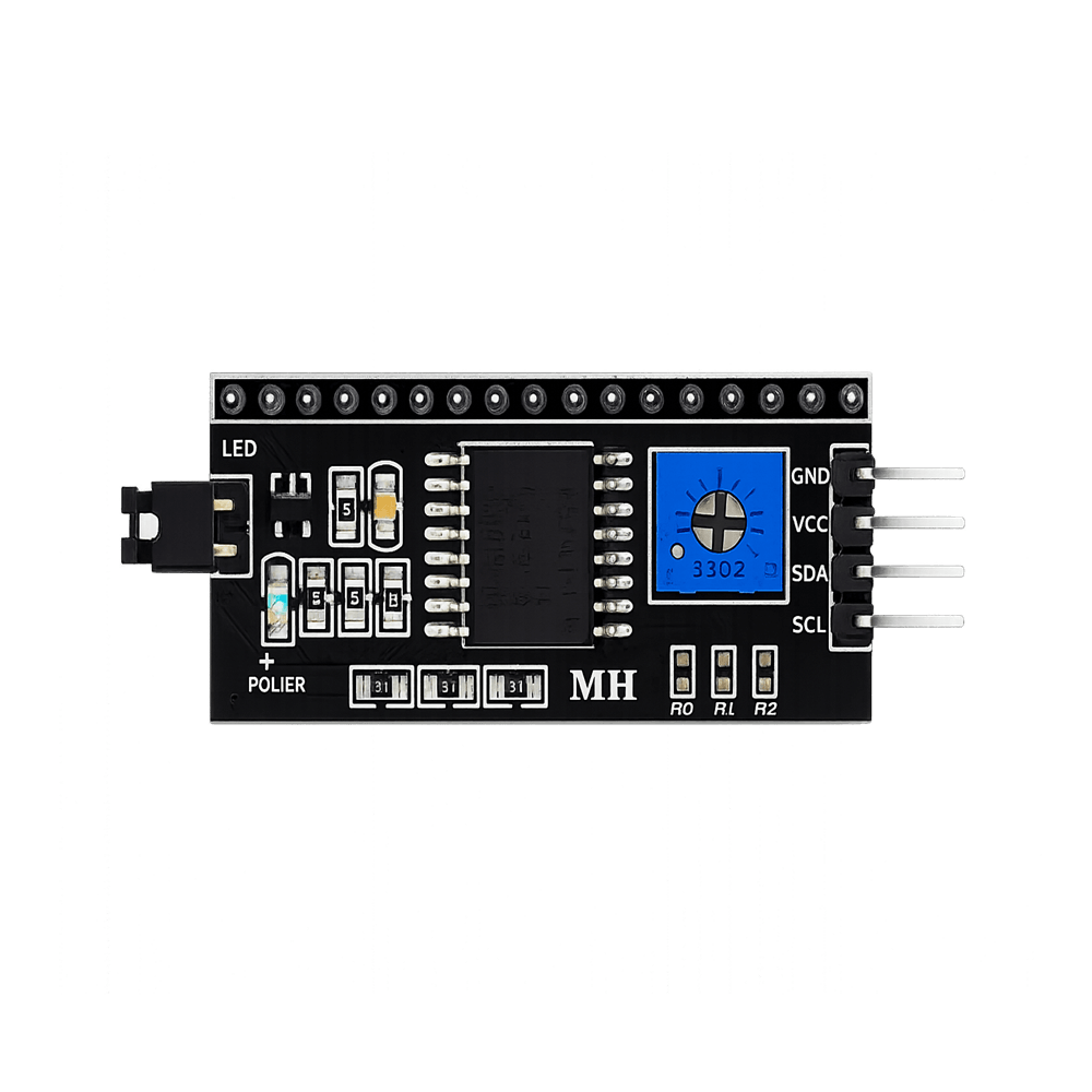 I2C 16×2 LCD Display Module