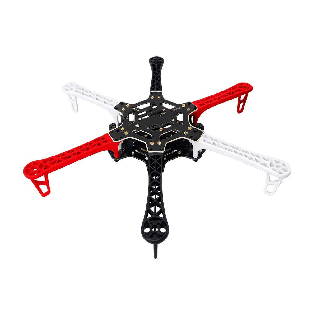 F550 / Q550 Hexa-Copter Frame and Integrated PCB Kit (W/O Landing Gear) – Made in INDIA