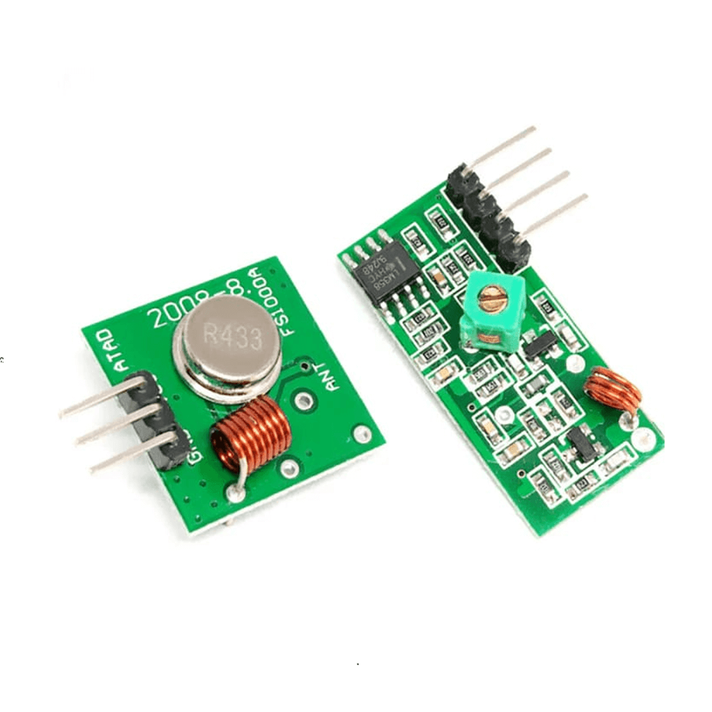433 MHz RF Transmitter & Receiver Module Pair
