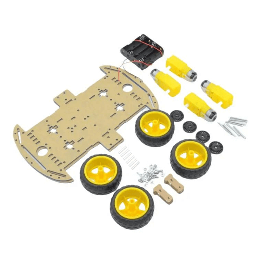 4WD Robotic Car Chassis Kit alternate view