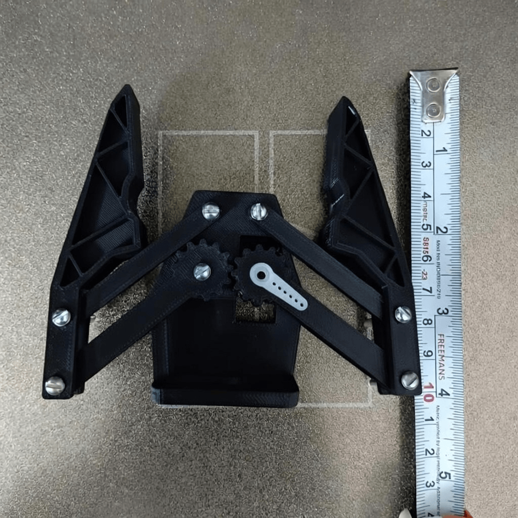 3D Printed Robotic Gripper-Black