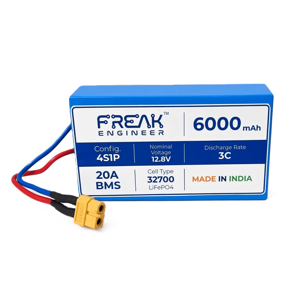 Freak engineer 12.8v 6000 mah Lifepo4 battery-Long orientation view 2