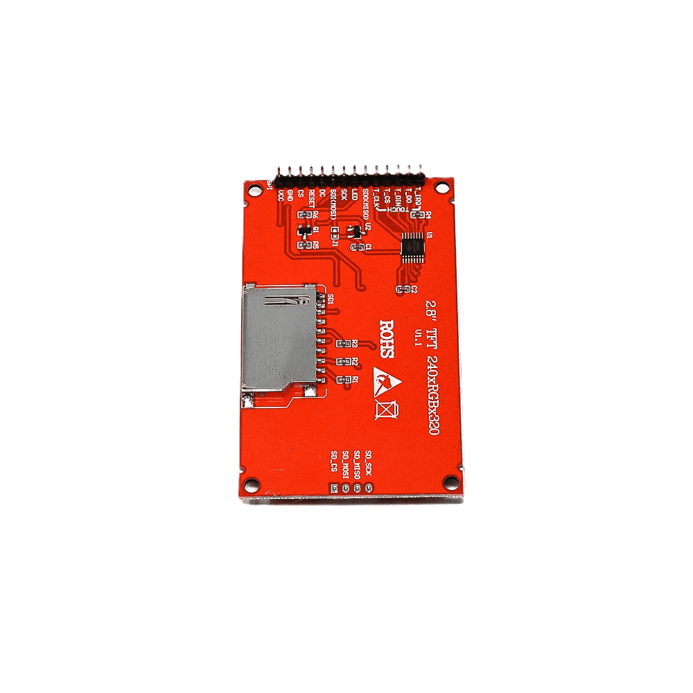 2.8 Inch SPI Touch Screen TFT Display Module 240×320