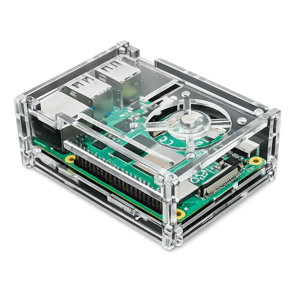 Raspberry Pi 4 Acrylic Case